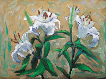 Lily in the Wind